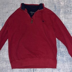 Red Ralph Lauren quarter zip